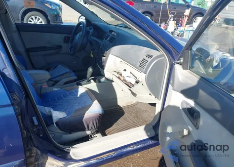 2005 Kia Spectra Ex/Lx/Sx из США, поврежденный, VIN KNAFE121655196749